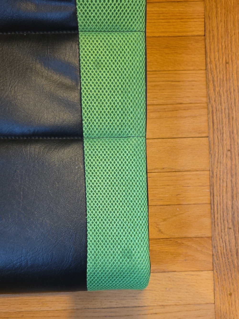 Black and Lime Green Floor Gaming Chair - Picture 3 of 9